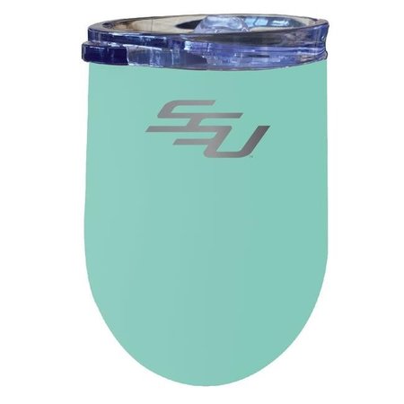 R & R IMPORTS R & R Imports ITWE-C-SSU20S Savannah State University 12 oz Insulated Wine Stainless Steel Tumbler; Seafoam ITWE-C-SSU20S